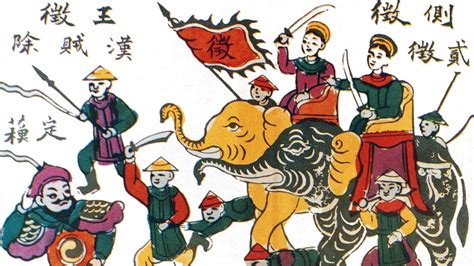 The Trưng Sisters' Rebellion: A Triumphant Uprising Against Han Rule and a Beacon of Early Vietnamese Nationalism